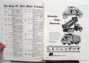 1967 Ford Dealers News 50th Ed Truck Car Mustang Model T Thunderbird Ranchero