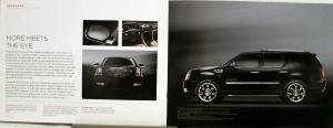 2010 Cadillac Escalade SRX CTS STS DTS Full Line Sales Brochure Original