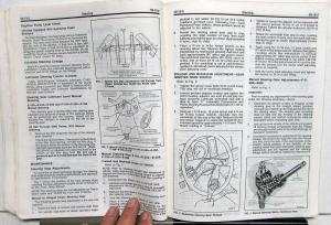 1985 Ford Truck Dealer Predelivery Lubrication Maintenance Service Shop Manual