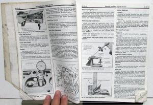 1985 Ford Light Truck Dealer Service Shop Repair Engine Manual Bronco Pickup Van