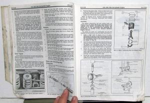 1985 Ford Light Truck Dealer Service Shop Repair Engine Manual Bronco Pickup Van