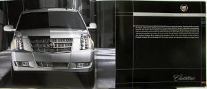 2011 Cadillac Escalade ESV EXT Platinum Edition Hybrid Sales Brochure Original