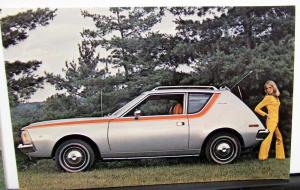 1971 American Motors AMC Post Cards Gremlin Javelin SST Pair Dealer Promo