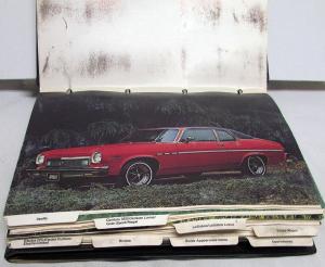 1974 Buick Dealer Album Color & Trim Selections Riviera LeSabre Gran Sport Regal