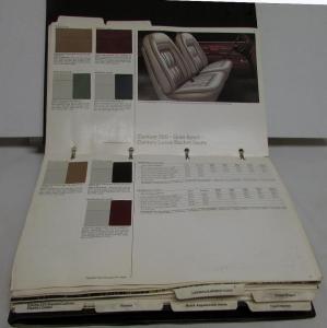 1974 Buick Dealer Album Color & Trim Selections Riviera LeSabre Gran Sport Regal