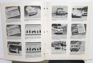 1963 Ford Dealers Retail Sales Training Program Light Duty Trucks Booklets