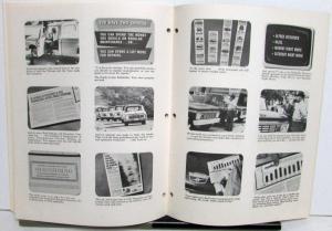 1963 Ford Dealers Retail Sales Training Program Light Duty Trucks Booklets