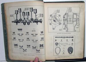 1936 Mack Truck Jr 30M Model Parts Book - Number 1002