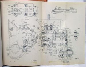 1938 Mack Truck CW Transit Bus CU Engine Parts Book Number 626 - Intl Railway Co