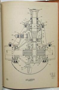 1944 Mack Truck CBE CBF Standard Pool Chassis Model Parts Book - Number 1469