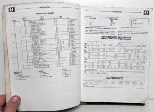 1986 Dodge Plymouth Service Shop Manual FWD LeBaron K Car Omni Daytona 2 Volumes