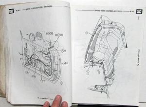 1986 Dodge Plymouth Service Shop Manual FWD LeBaron K Car Omni Daytona 2 Volumes