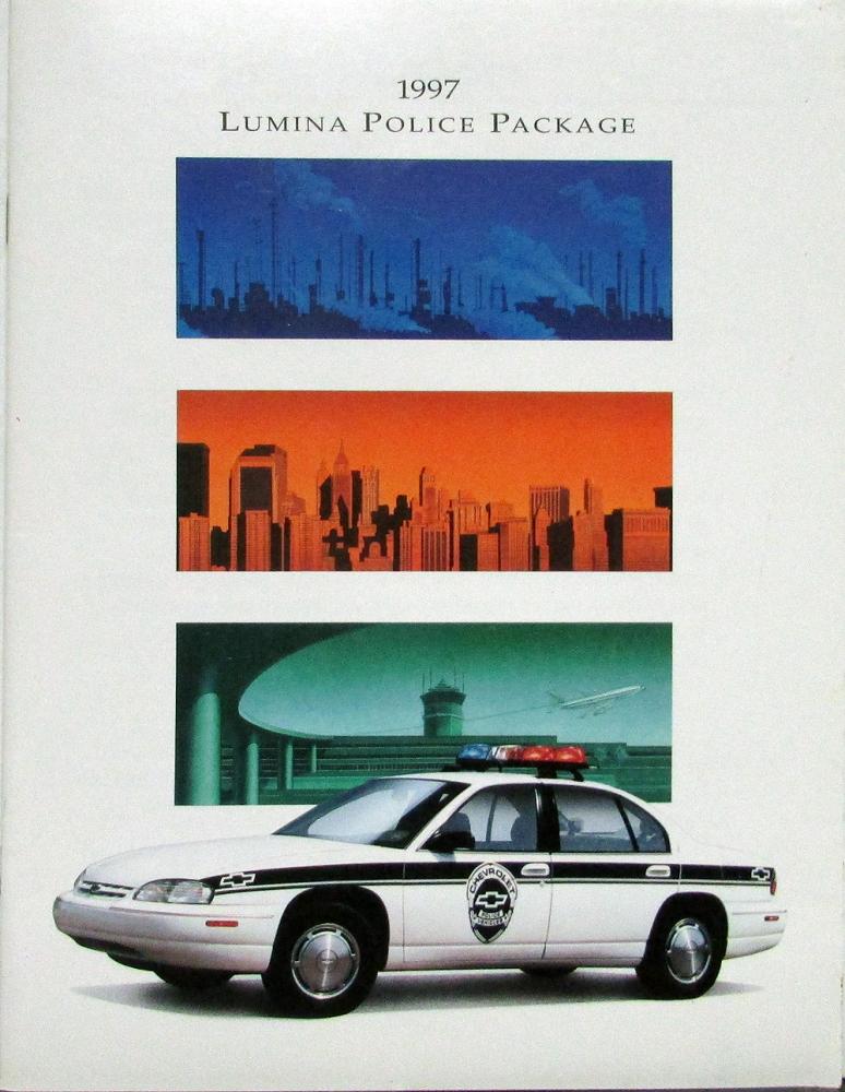 1997 Chevrolet Lumina Police Package Sales Brochure Original