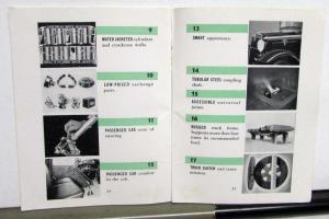 1934 Ford Flathead V8 Truck It Will Pay You To Know Sales Brochure