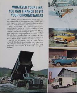 IHCC International Truck Financing 1967 1968 1969 1970 Sales Folder Original