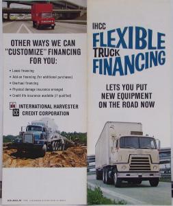 IHCC International Truck Financing 1967 1968 1969 1970 Sales Folder Original
