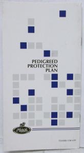 1998-1999 Mack Pedigreed Protection Plan TS46800