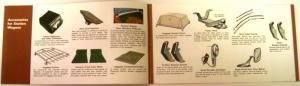 1972 Chevrolet Camaro Chevelle Corvette Nova Accessories Brochure Passenger Car