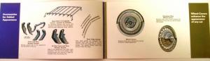 1972 Chevrolet Camaro Chevelle Corvette Nova Accessories Brochure Passenger Car