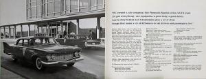 1960 Plymouth Special Cab Taxi 6 &  Fury V8 Sales Brochure Original