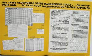 1978 Oldsmobile Dealers Advertising Merchandising Materials In Portfolio Orig