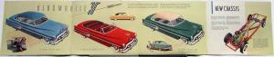 1951 Olds 98 Series Rocket Engine Hydra Matic Drive CANADIAN Sales Brochure