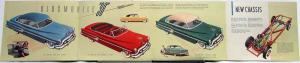 1951 Olds 98 Series Rocket Engine Hydra Matic Drive CANADIAN Sales Brochure