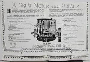 1926 ? Velie Sedans Coupe Phaetons Sales Folder Reproduction Form AEI 62