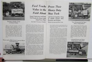 1938 Ford Dealers News Monthly Subscription V8 Trucks Timken Axle