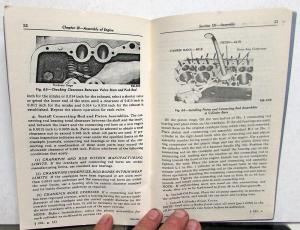 1937 Repair Manual Ford Mercury V8 Engines 37 to 48 Cars 37 to 47 Trucks Repro