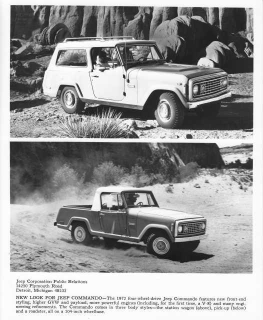 1972 Jeep Commando Press Photo 0053