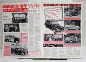 1941 Ford Lincoln Mercury Trucks DeLuxe Convertible Limousine Continental Folder