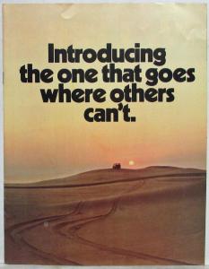 1971 Jeep Introducing The One That Goes Where Others Cant Sales Brochure