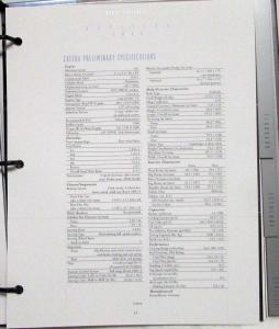 2000 Cadillac Media Information Press Kit in Original Box