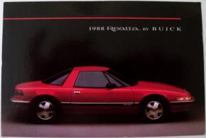 NOS 1988 Buick Reatta Dealer Original Postcard