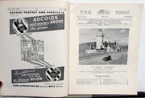 1939 The Ford Times Vol16 No6 June Prefect Accessories Pricing ENGLAND