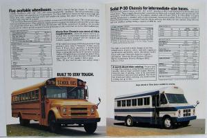 1979 Chevrolet Truck School Bus Chassis Sales Brochure
