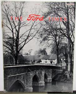 1939 The Ford Times Vol16 No5 May Fordson Fleet Truck V8 ENGLAND