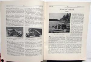 1939 The Ford Times Vol16 No5 May Fordson Fleet Truck V8 ENGLAND