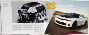 2014 Chevrolet Camaro Sales Brochure - ZL1 SS Z28