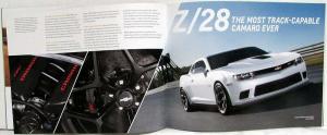 2014 Chevrolet Camaro Sales Brochure - ZL1 SS Z28