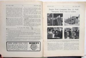 1942 The Ford Times Vol19 No3 May June Fordson Truck Maritime Commission ENGLAND