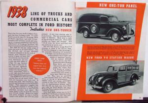 1938 Ford TRUK-AGE V8 Dump Trucks Terrible Terry Commercial Car Original Mailer