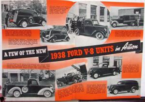 1938 Ford TRUK-AGE V8 Dump Trucks Terrible Terry Commercial Car Original Mailer