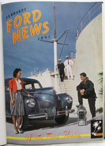 1941 Ford News Volume 21 Compilation of 12 Dealer Customer Industry News