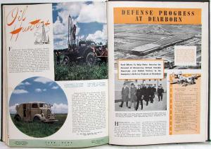 1941 Ford News Volume 21 Compilation of 12 Dealer Customer Industry News