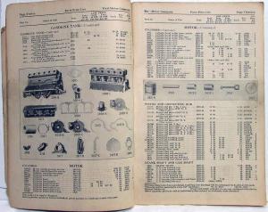 1909 Thru 1926 Ford Model T Price List of Parts Effective Date Oct 1 1926 Orig