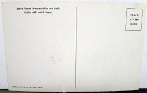 1941 Buick Dealer Original Post Cards Models Special Super Set of 4