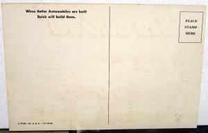 1941 Buick Dealer Original Post Cards Models Special Super Set of 4