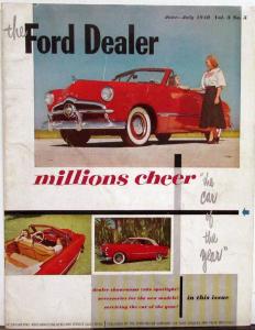 1949 Ford News Magazine New Models in Showrooms Accessories & Servicing